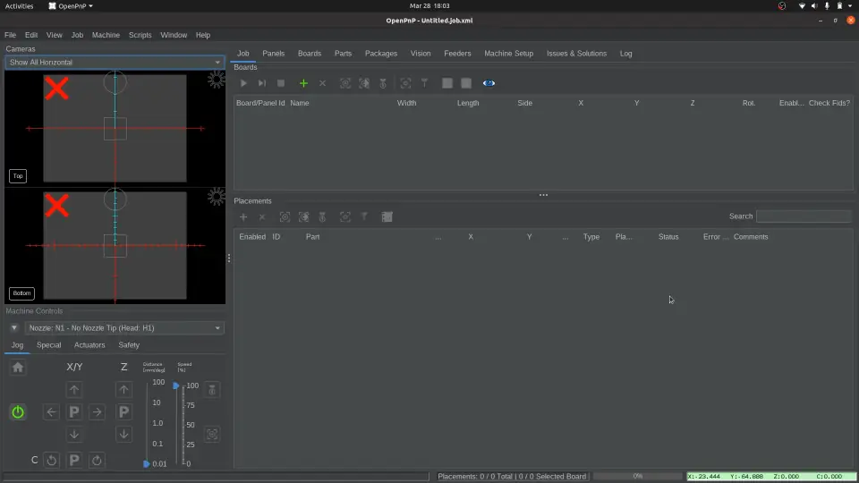 lumenpnp校准--连接至 LumenPnP 并配置底部相机 lumenpnp校准--连接至 LumenPnP 并配置底部相机