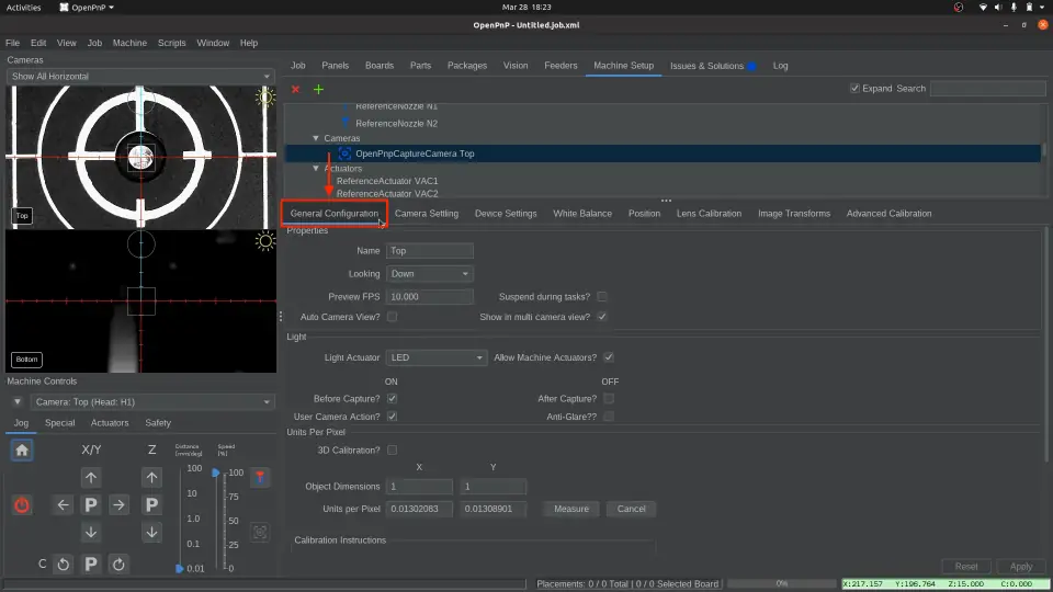 毫米/像素校准 毫米/像素校准