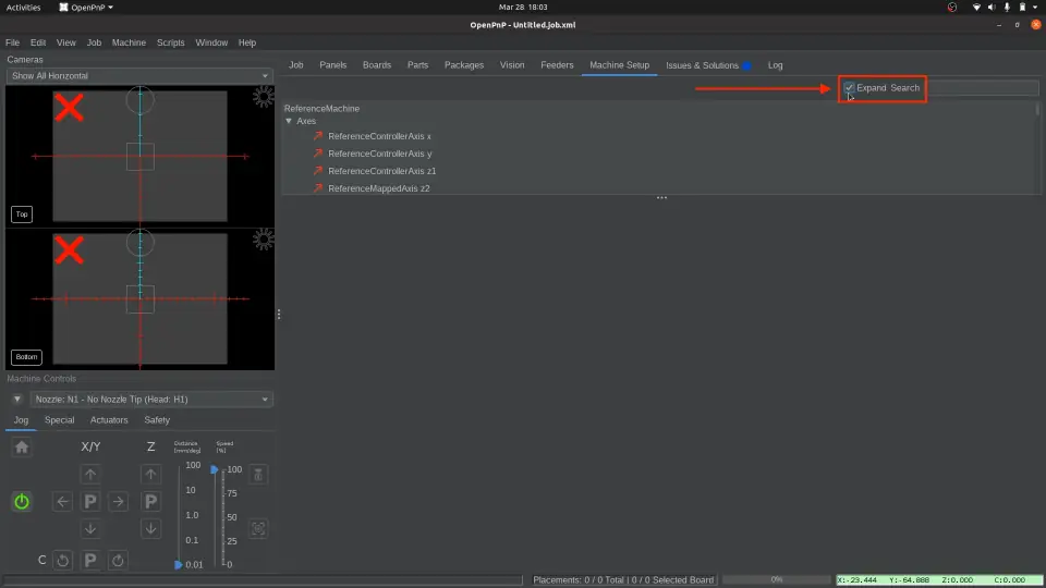 lumenpnp校准--连接至 LumenPnP 并配置底部相机 lumenpnp校准--连接至 LumenPnP 并配置底部相机