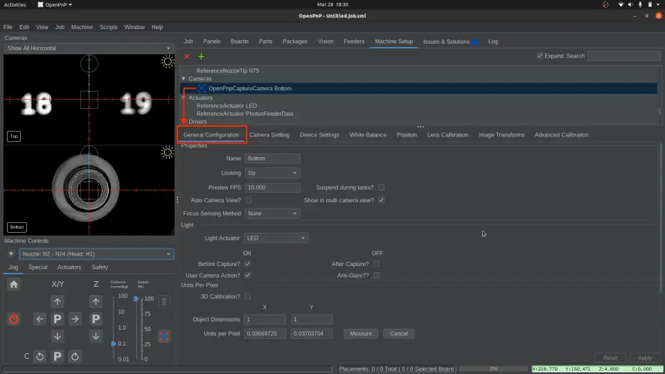 毫米/像素校准 毫米/像素校准