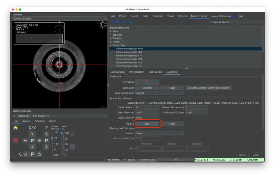 点击流水线编辑按钮